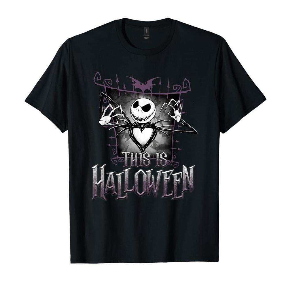 Disney Nightmare Before Christmas Black Cotton T-Shirt